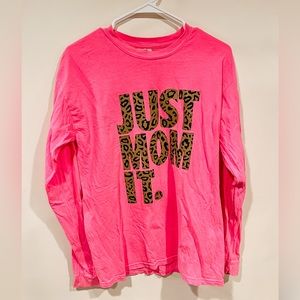Comfort Colors Just Mom It Long Sleeve Shirt